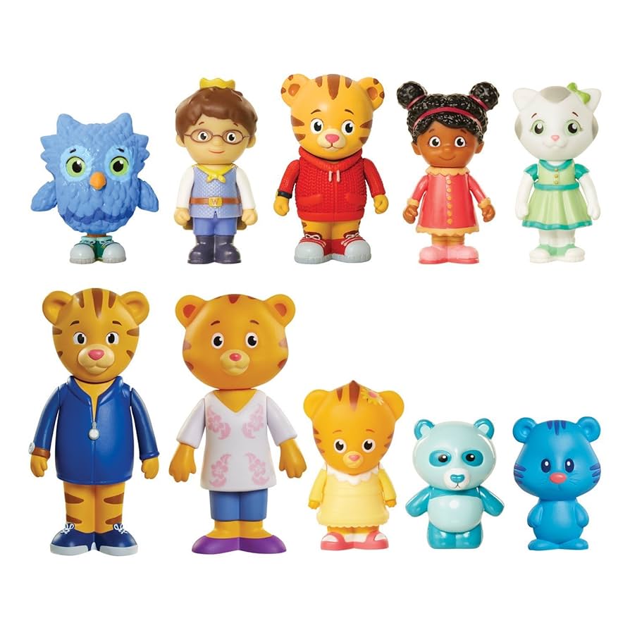 Toddler gift ideas for someone who loves Daniel Tiger cover photo collage