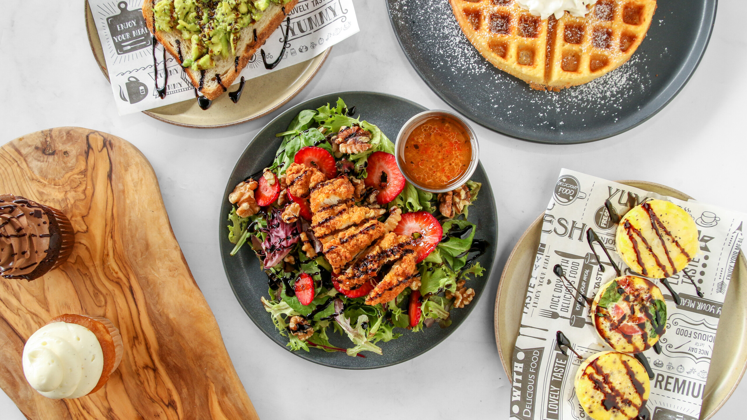 Matcha Moments & Coffee Sips 💚☕ cover photo collage