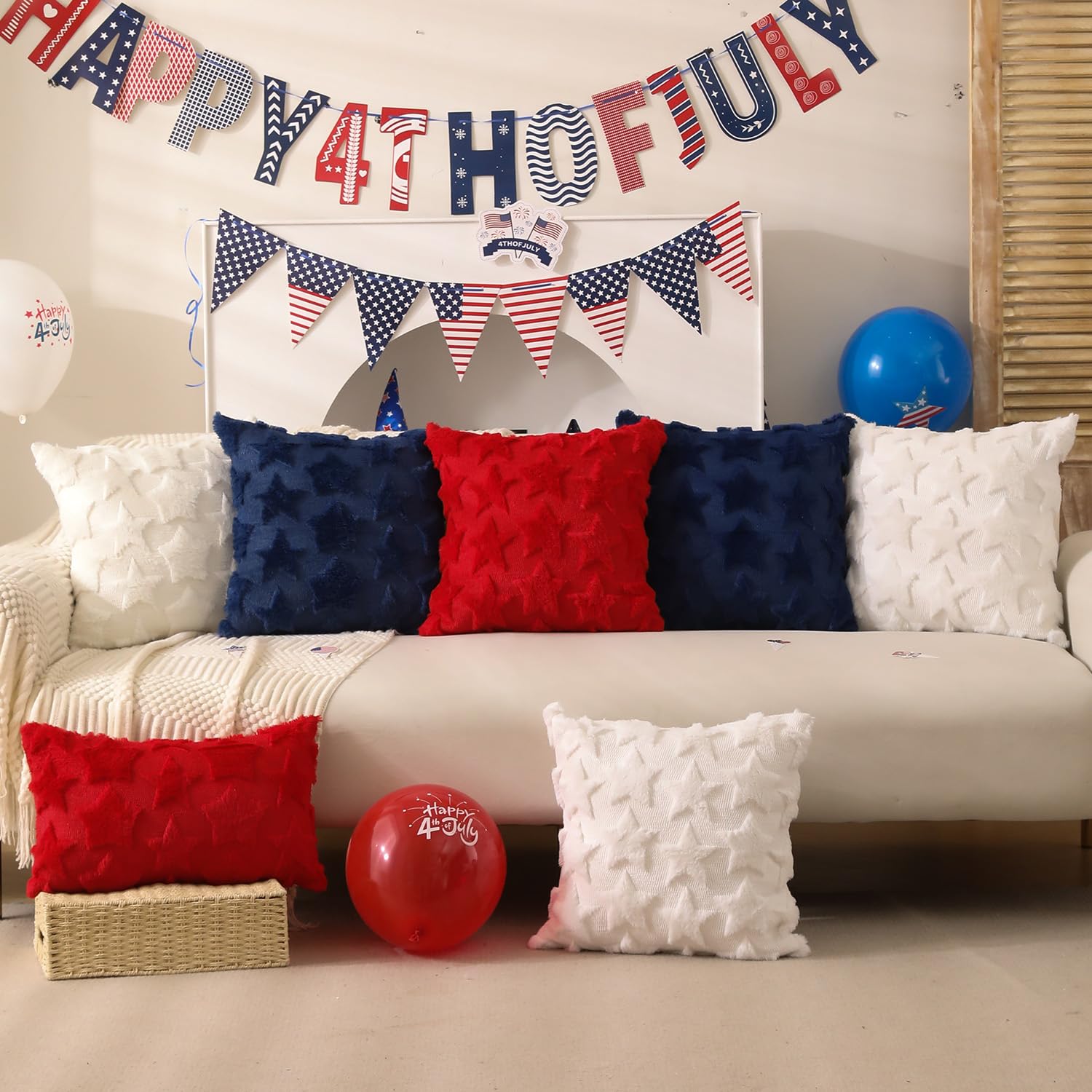 Red, White and Cute Holiday Must-Haves cover photo collage