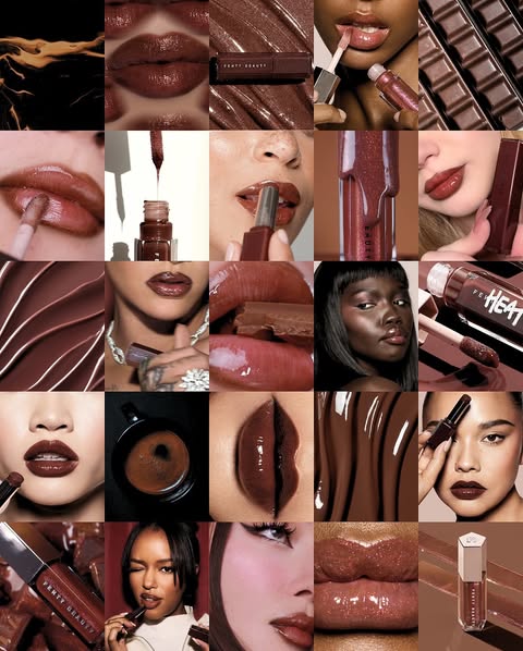 "Fenty Glow-Up: My Must-Have Picks & Rihanna's Path to Success" cover photo collage