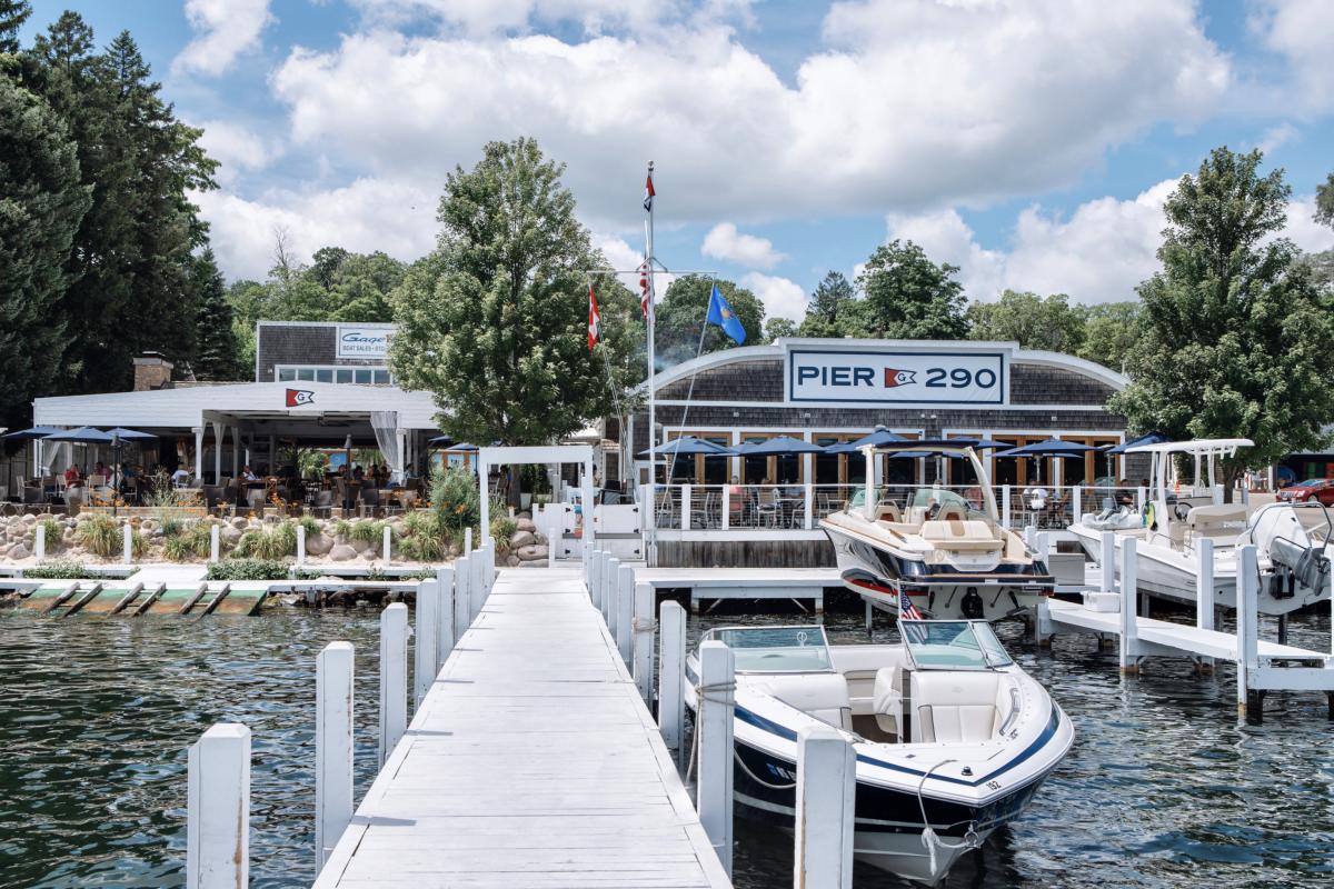 lake summer - a tourist's guide to lake geneva, wi cover photo collage