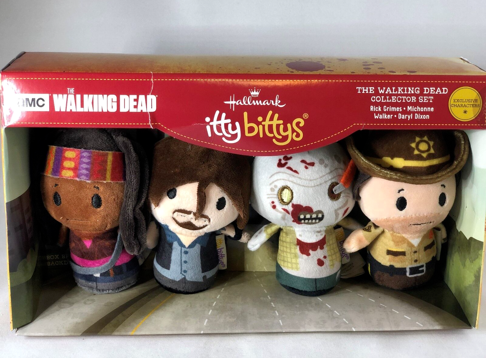 Hallmark's Darkest Itty Bitty Plushies cover photo collage