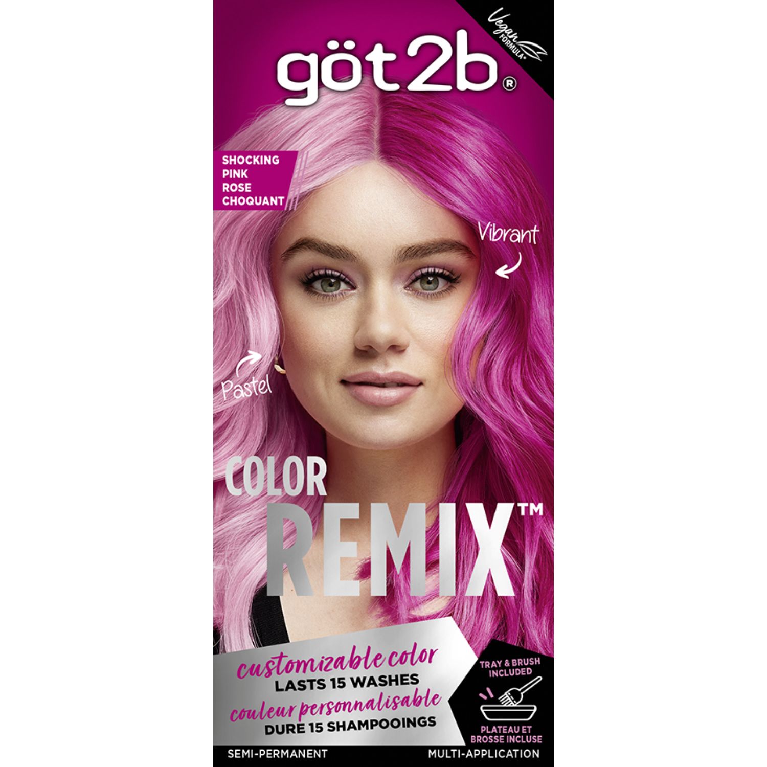 Creative Make Up 077 - Extension Capelli Neon Colorate 3 Pezzi Assortiti