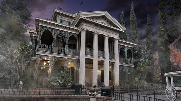 Disney's Haunted Mansion cover photo collage