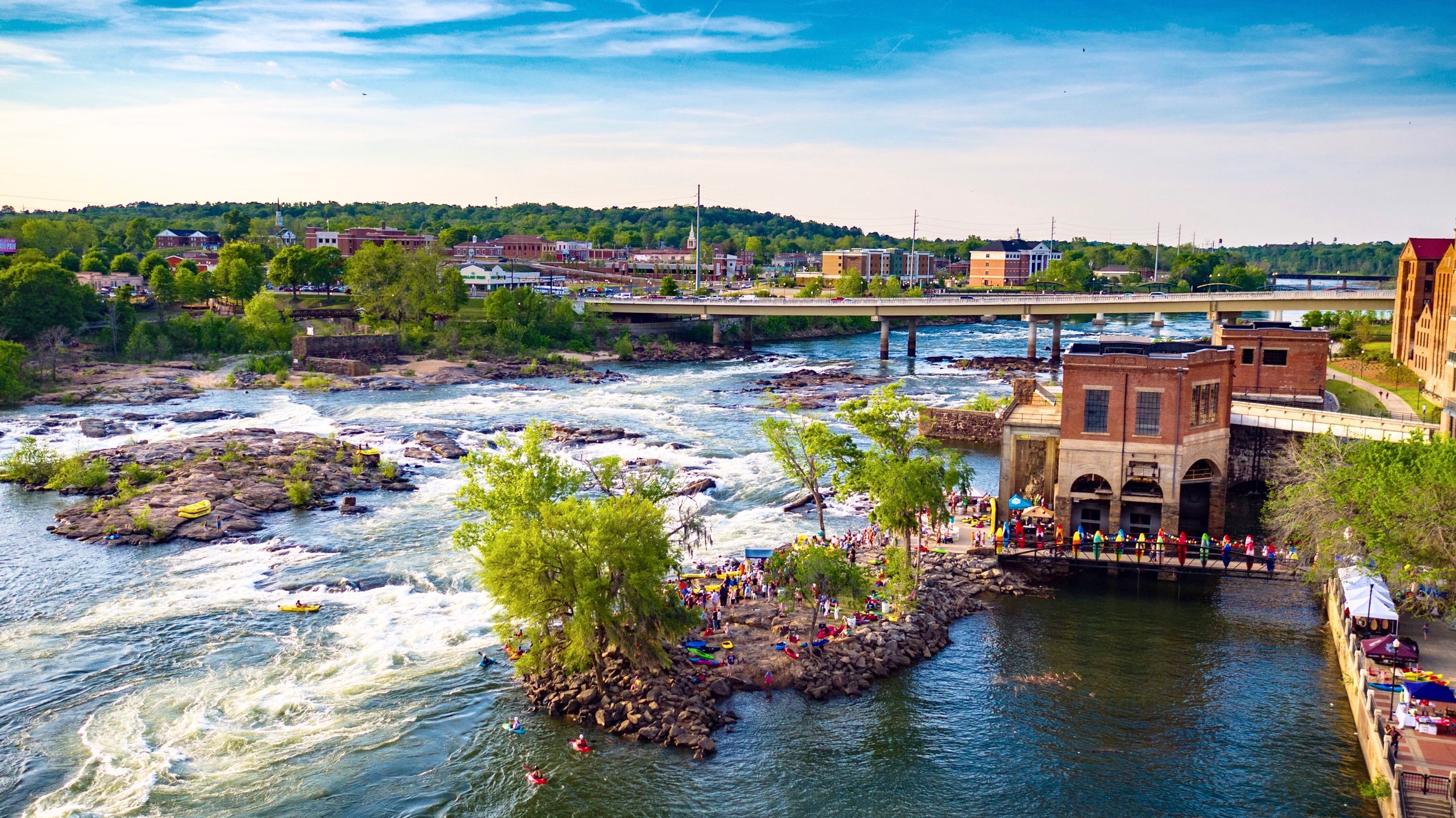 Exploring Columbus, GA: One Mom’s Map to Family Fun & Sanity cover photo collage