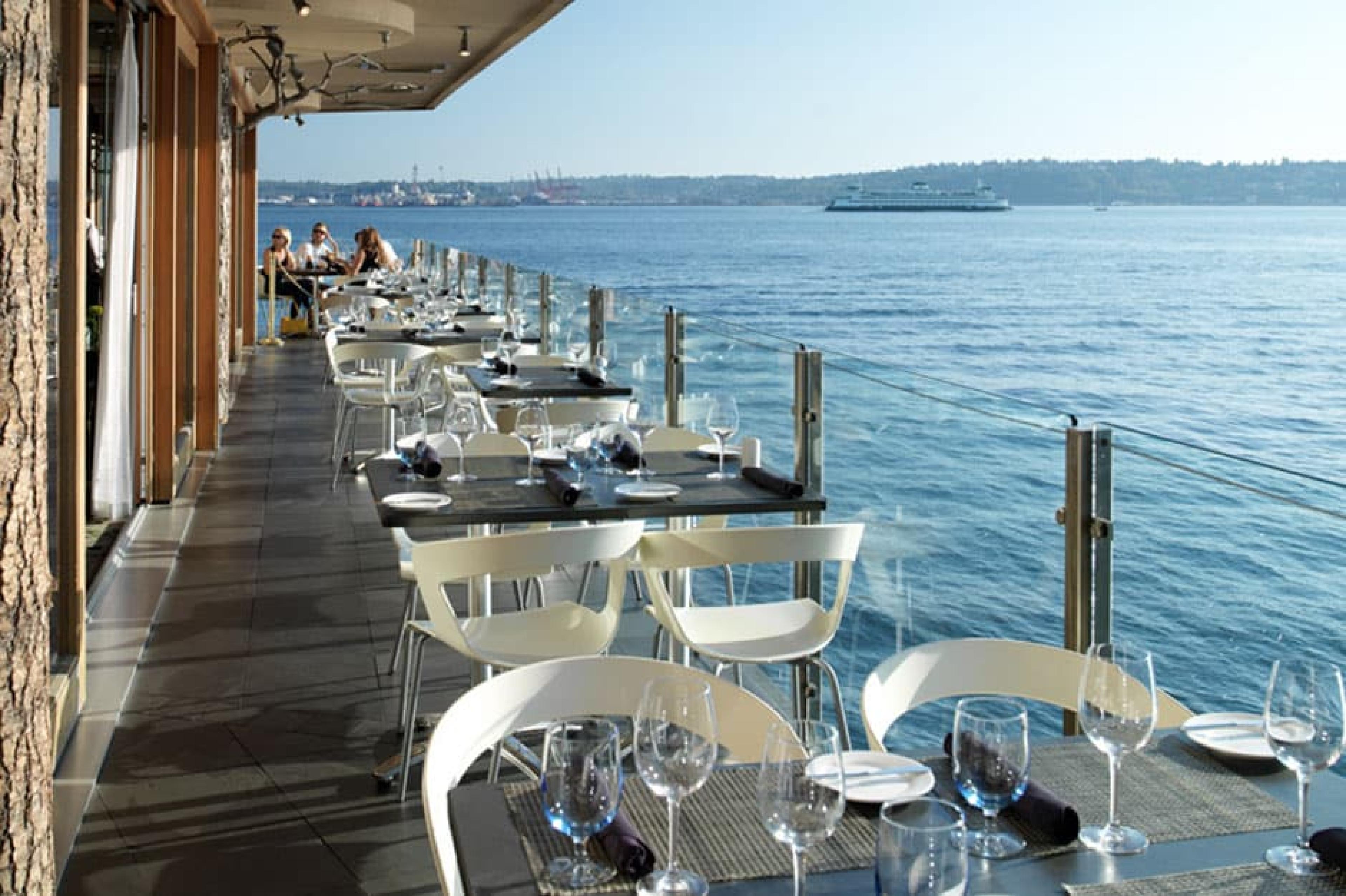 Waterview dining in Seattle cover photo collage
