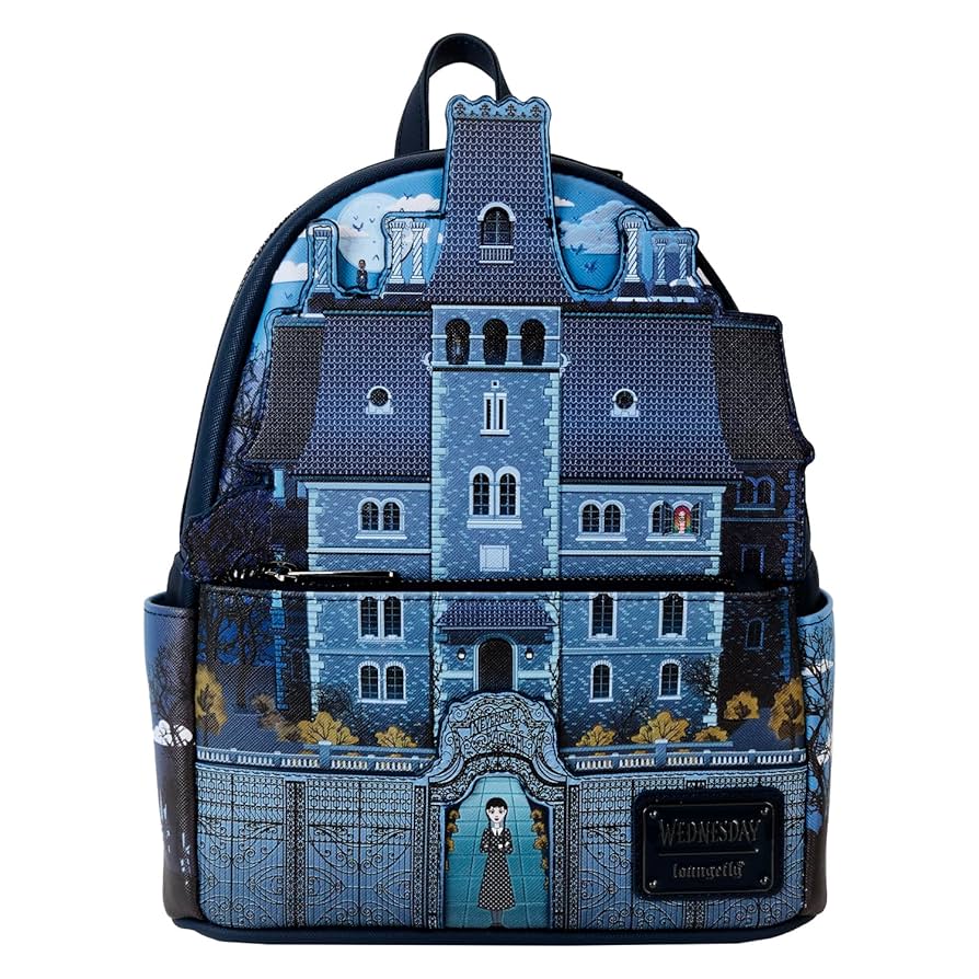 Goth "Black to School" School Supplies cover photo collage