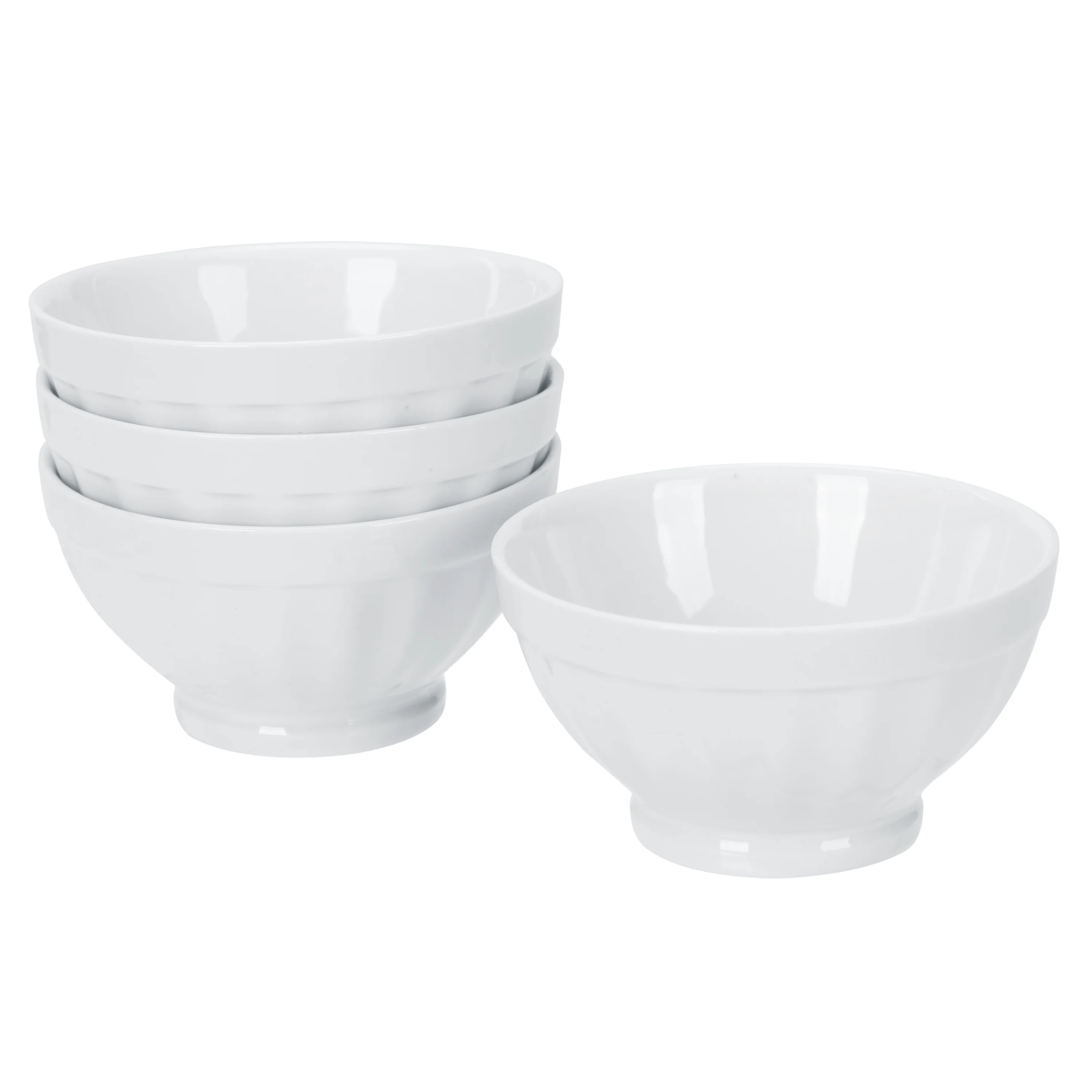 Fluted Bowls (Set of 4)