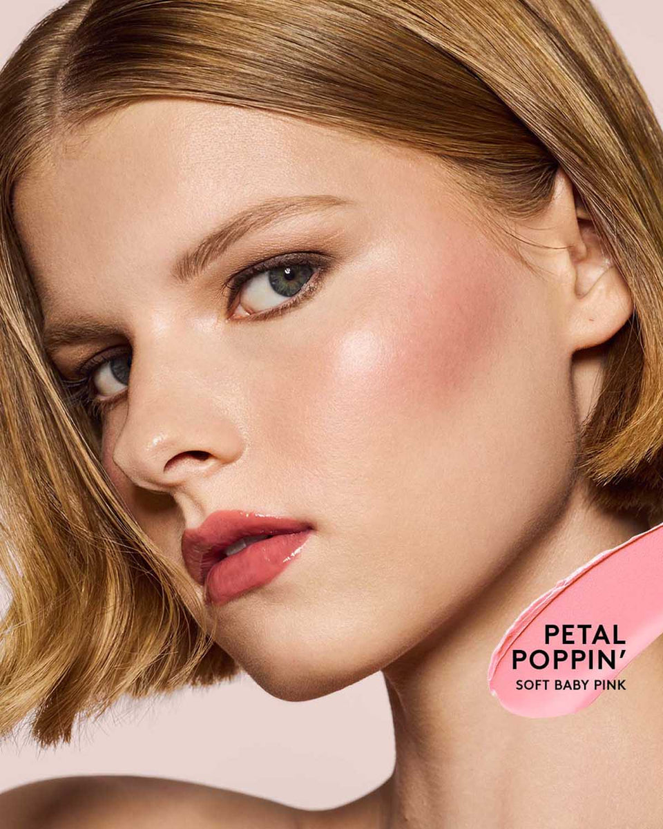 soft girl makeup routine! cover photo collage