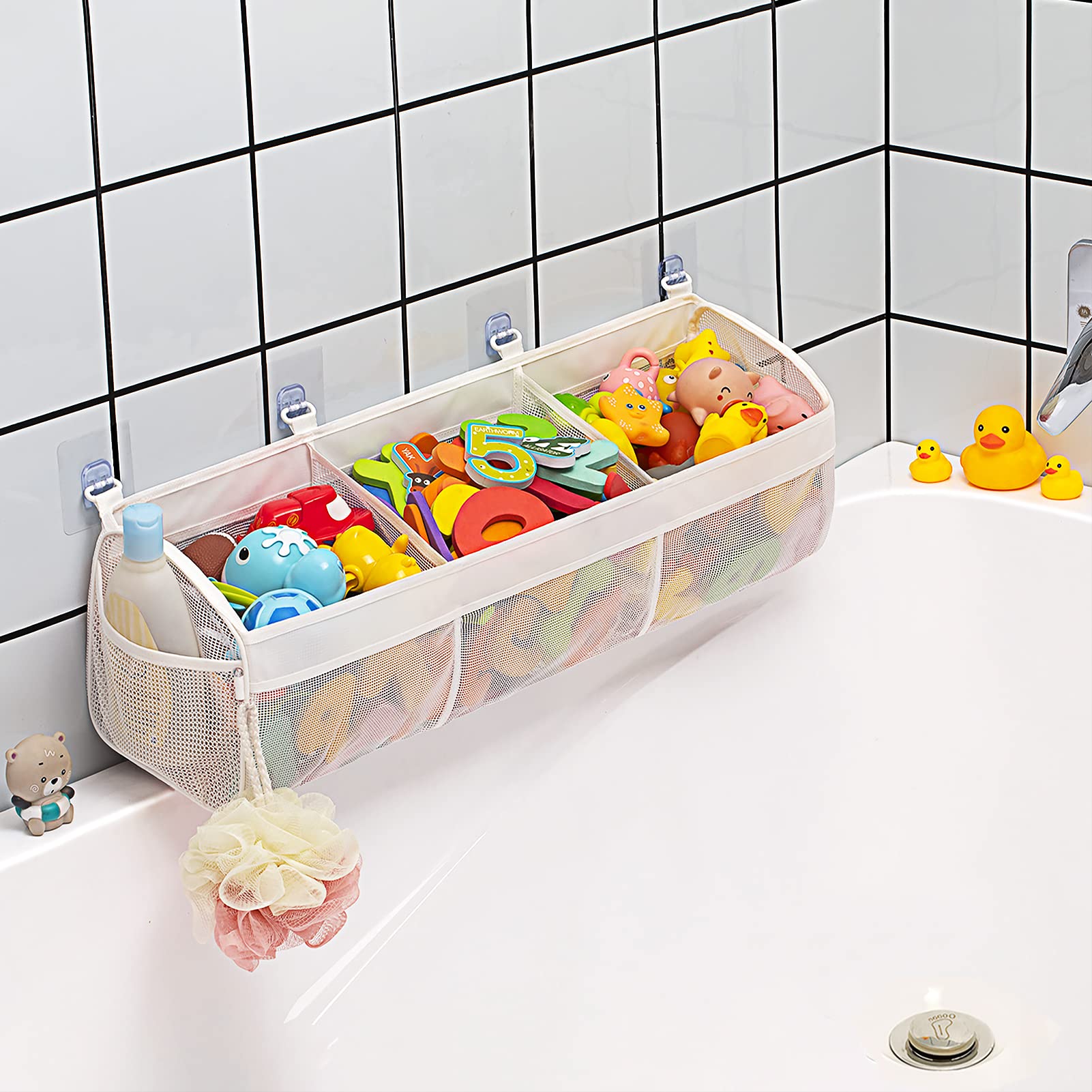 Bath-time struggles no more cover photo collage
