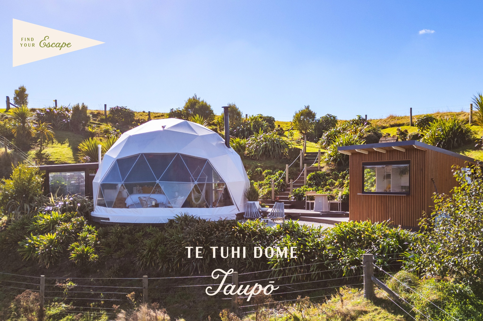 𝘌𝘹𝘱𝘭𝘰𝘳𝘦 𝘕𝘦𝘸 𝘡𝘦𝘢𝘭𝘢𝘯𝘥:
Glamping & Lush Stays cover photo collage