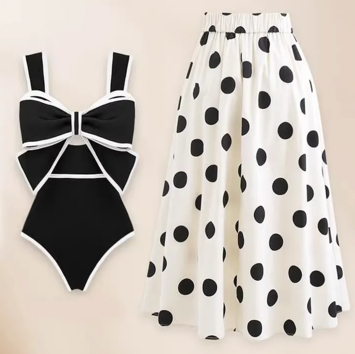 Swim in Style: From Beach to Poolside Glam cover photo collage