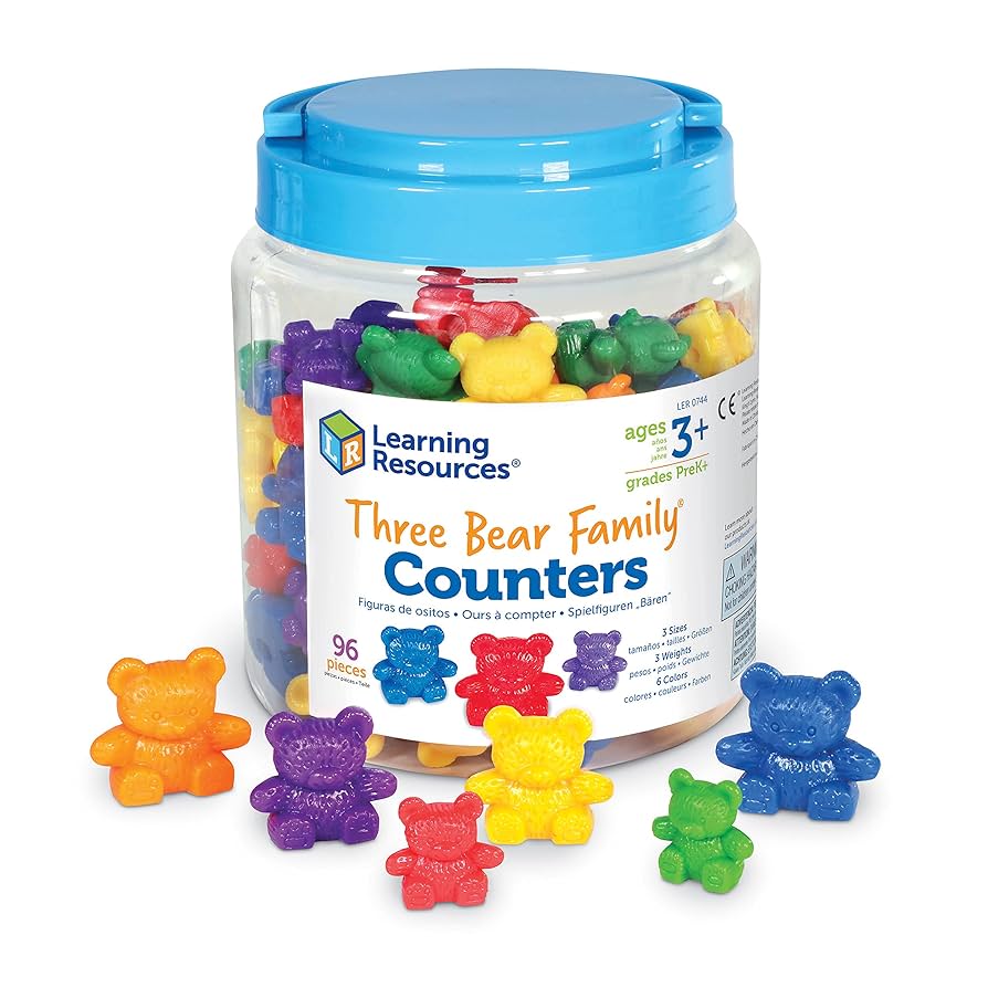 Preschool Math Favorites cover photo collage