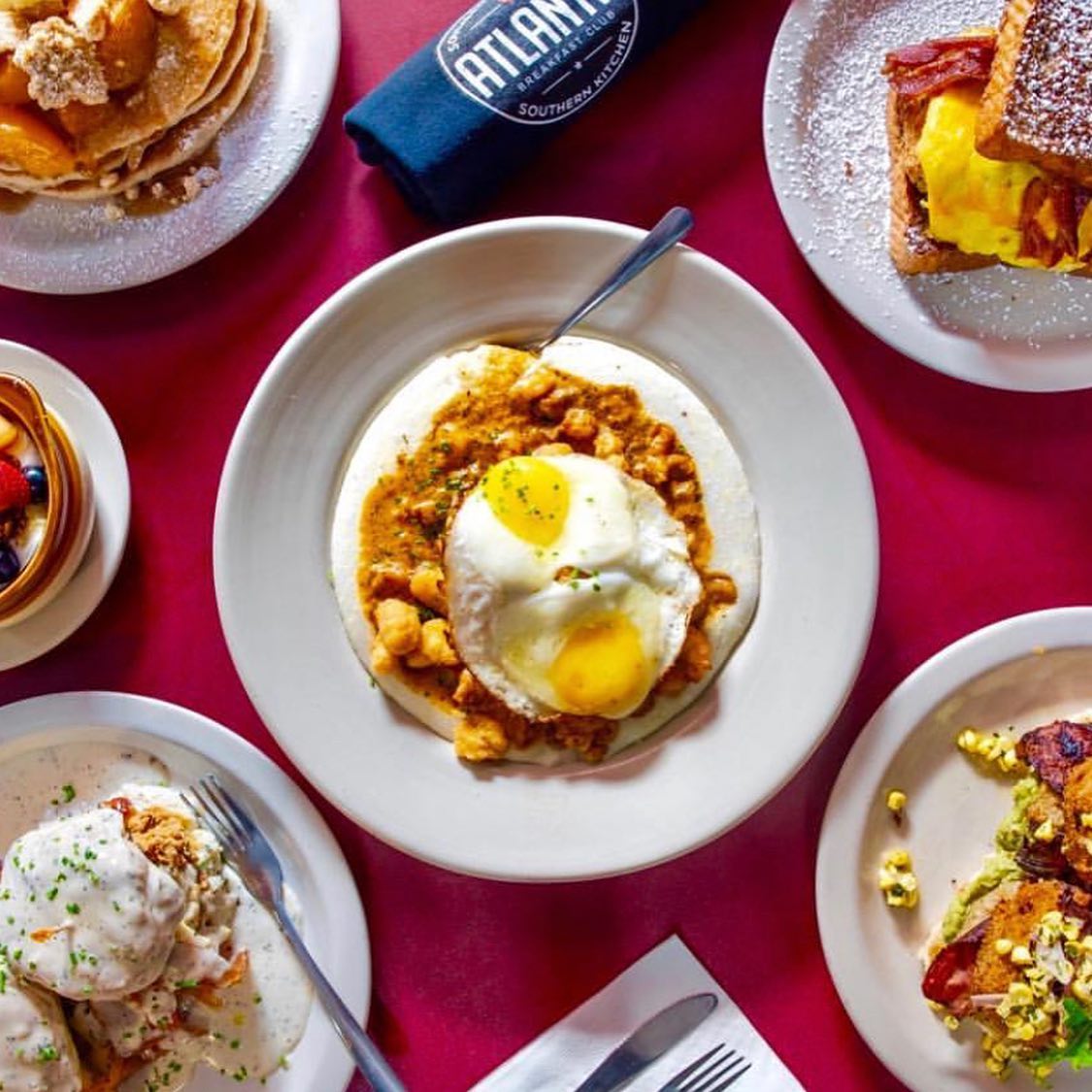 Best restaurants in Atlanta❗️ cover photo collage