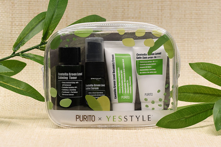 Yesstyle travel kits & necessities cover photo collage