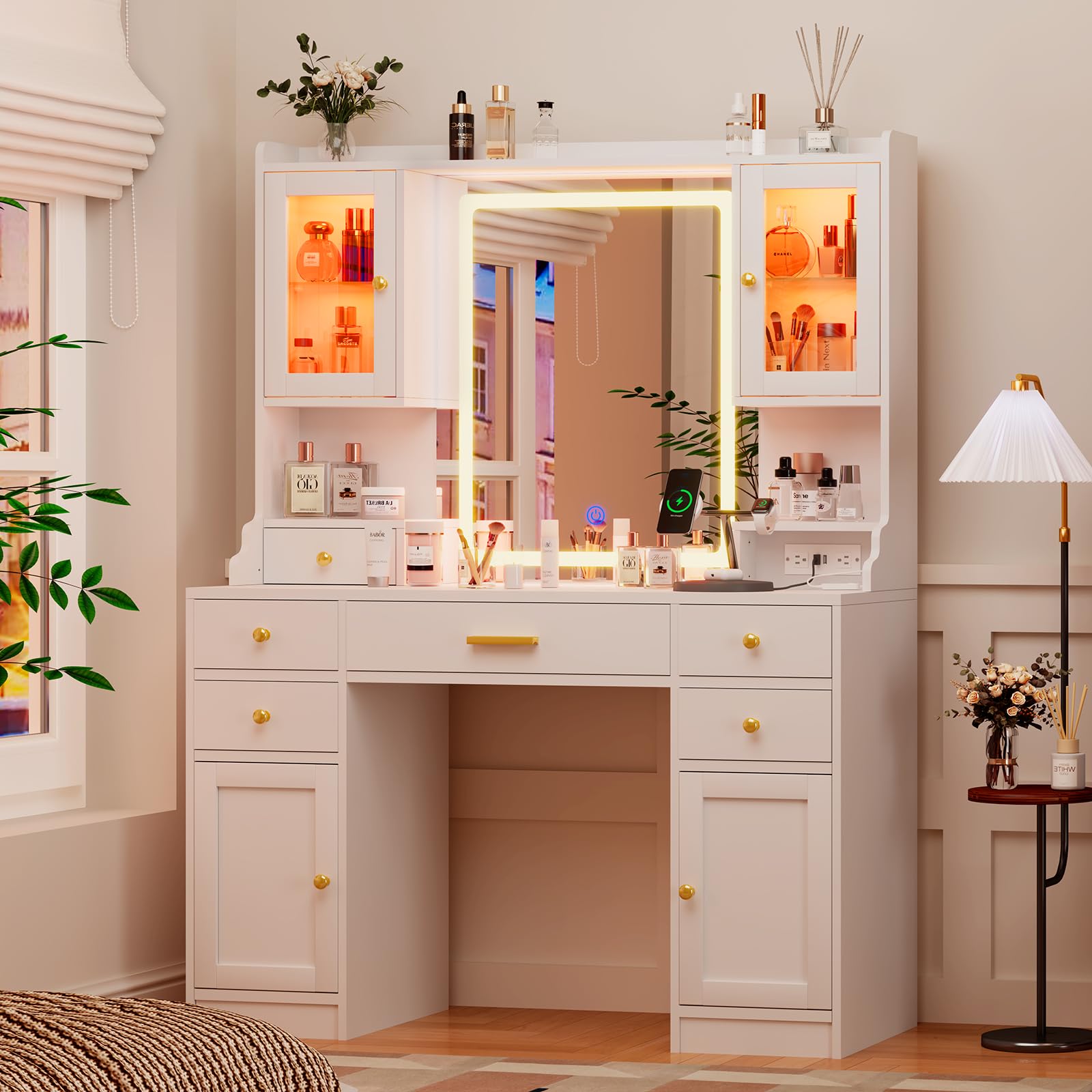 Beauty Station: Vanity cover photo collage