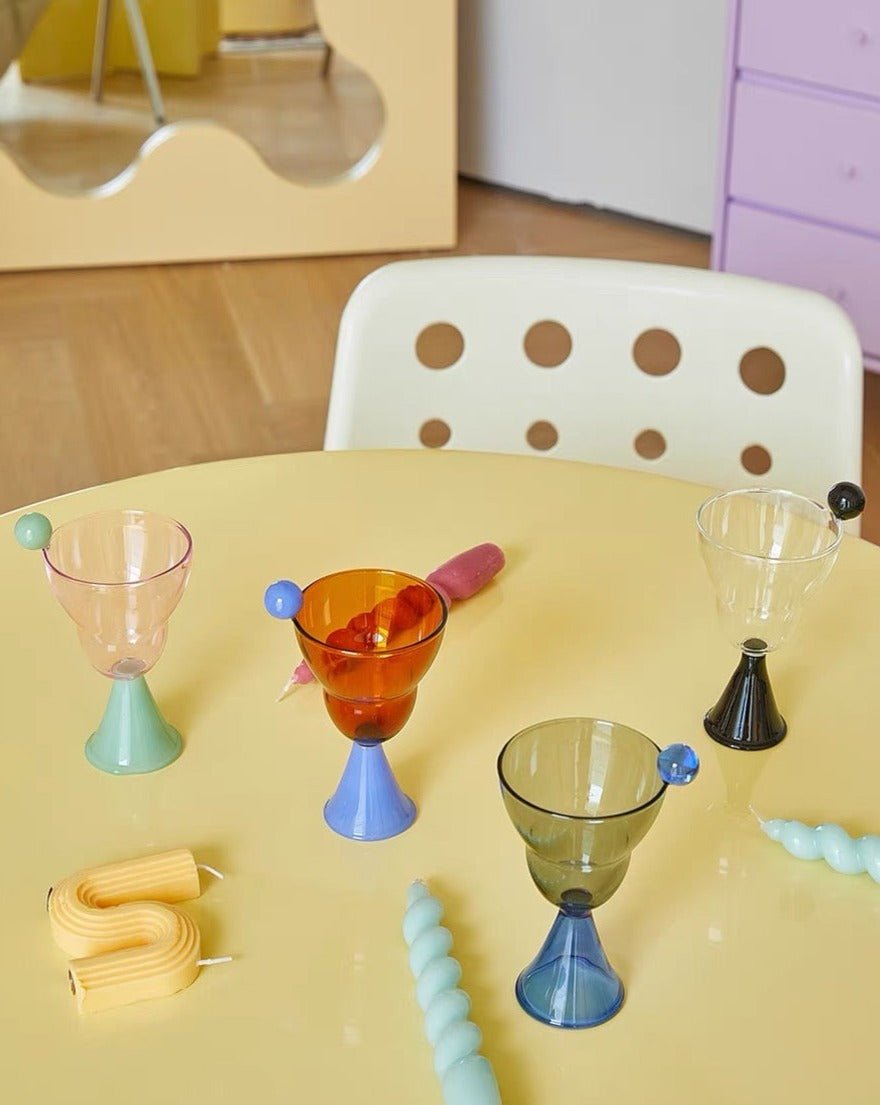 Elevate your home bar: Funky Cups and Glassware cover photo collage