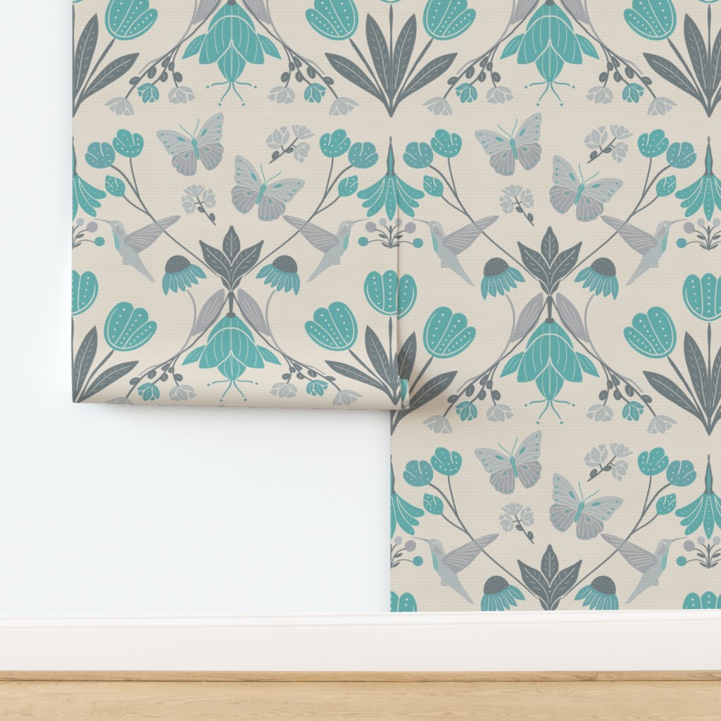 Modern indie designers baby nursery decor cover photo collage