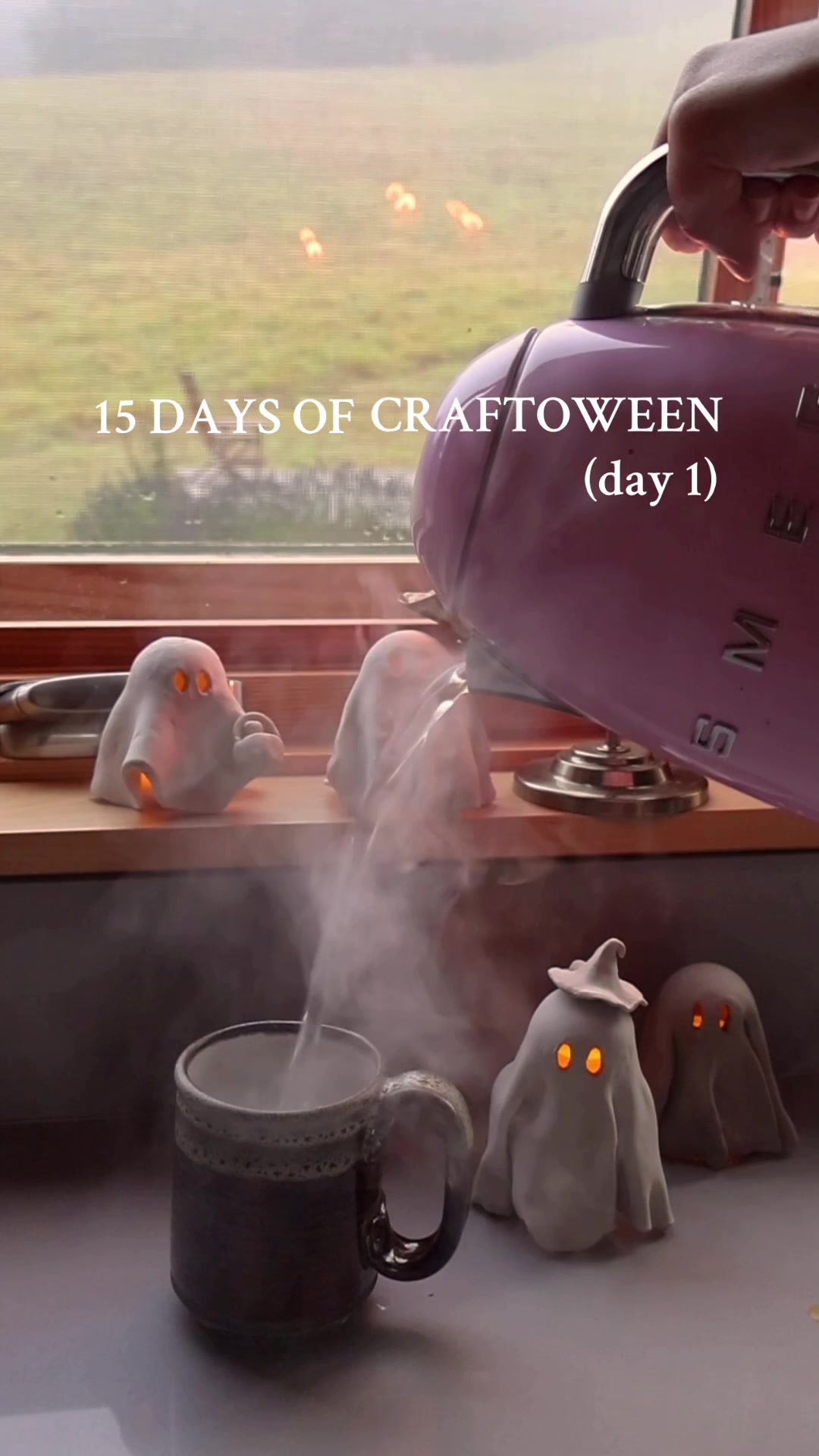 Cutesie Halloween Crafts cover photo collage