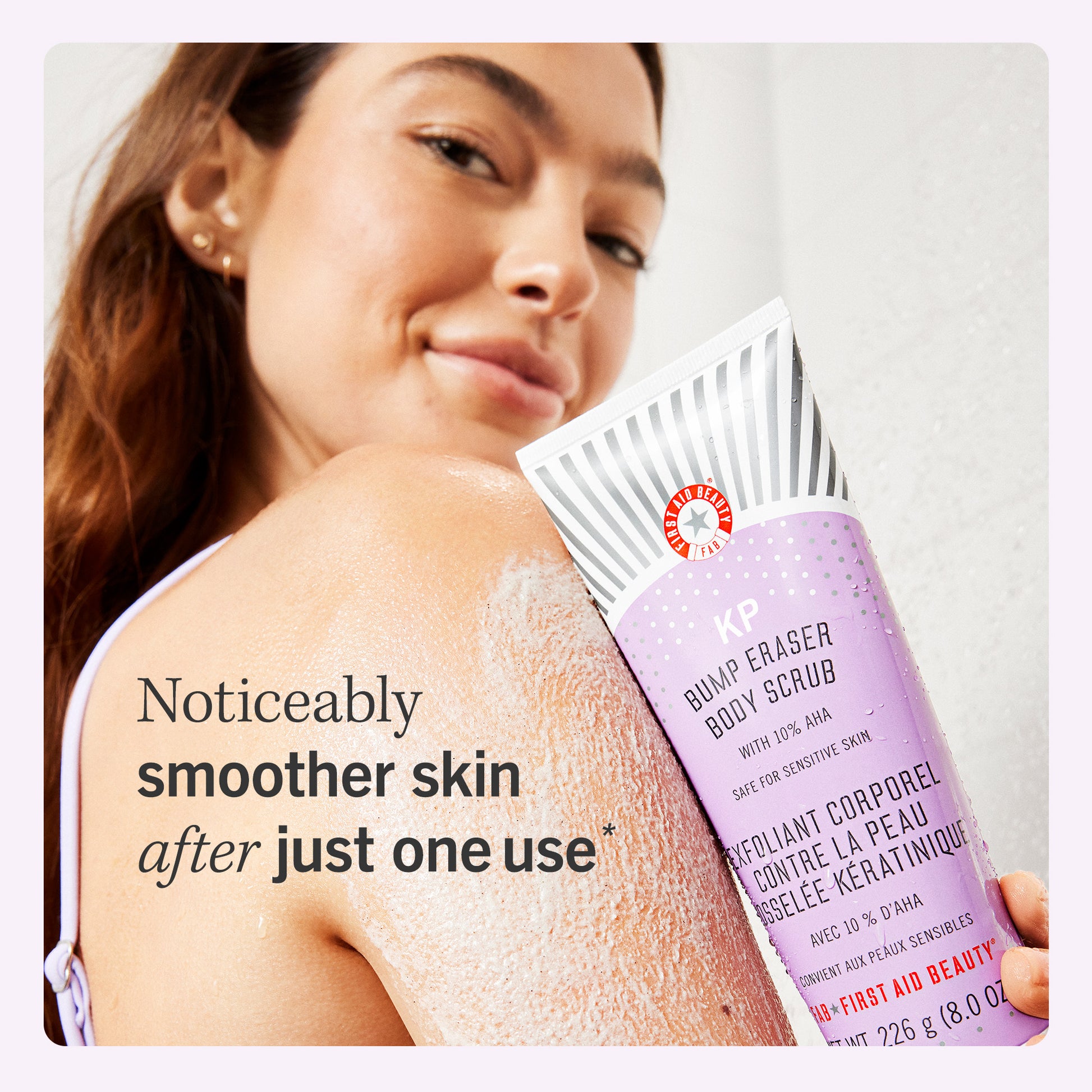 Shower Routine To Get Rid of Strawberry🍓Legs 
aka KP (Keratosis Pilaris) cover photo collage