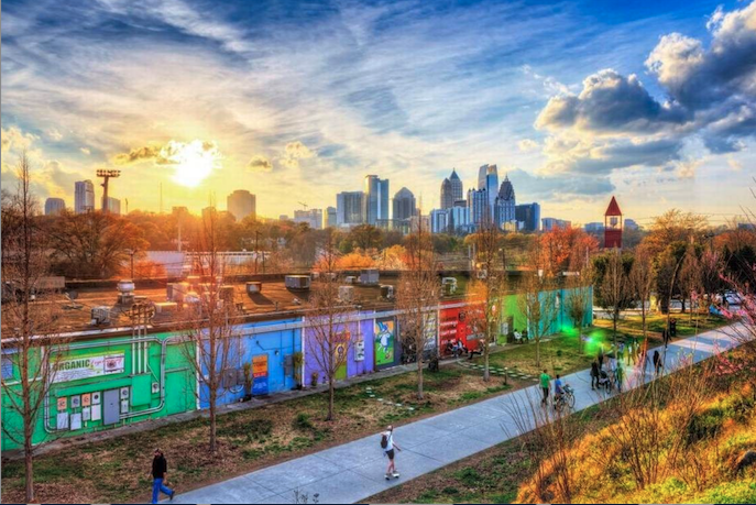 Things to do around Atlanta cover photo collage