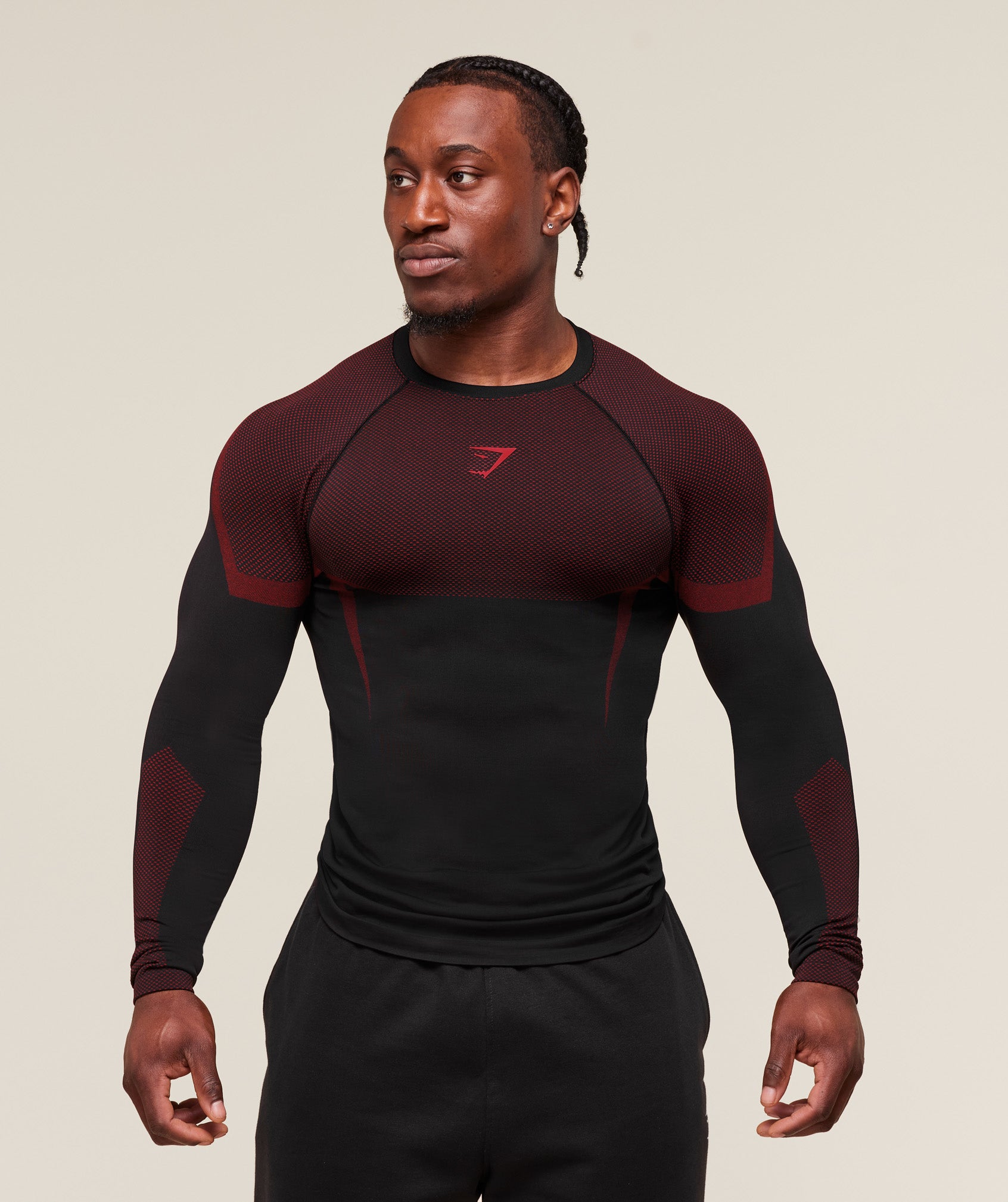  onyx v5 Red long-sleeve M 1点のみ Onyx V5