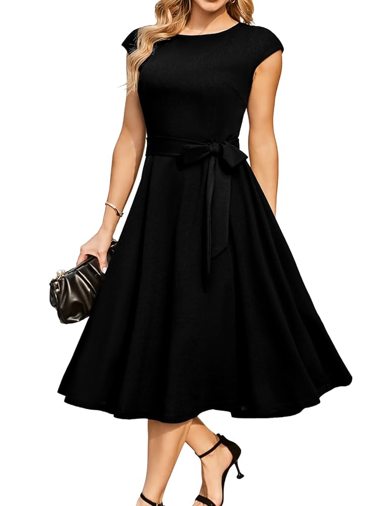Amazon’s Trendy & Affordable Little Black Dresses for 2026! cover photo collage