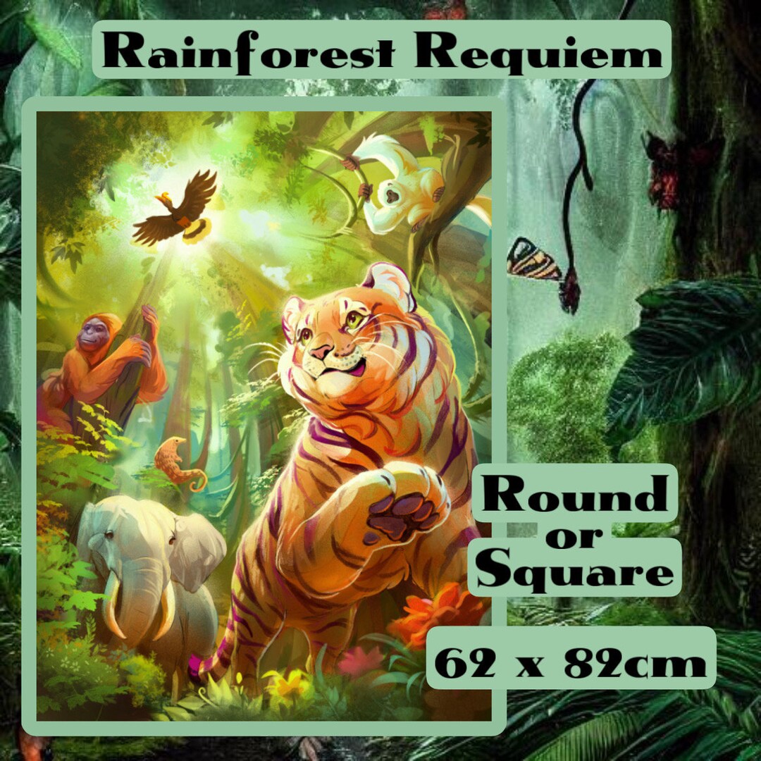 Diamond Art Supplies cover photo collage