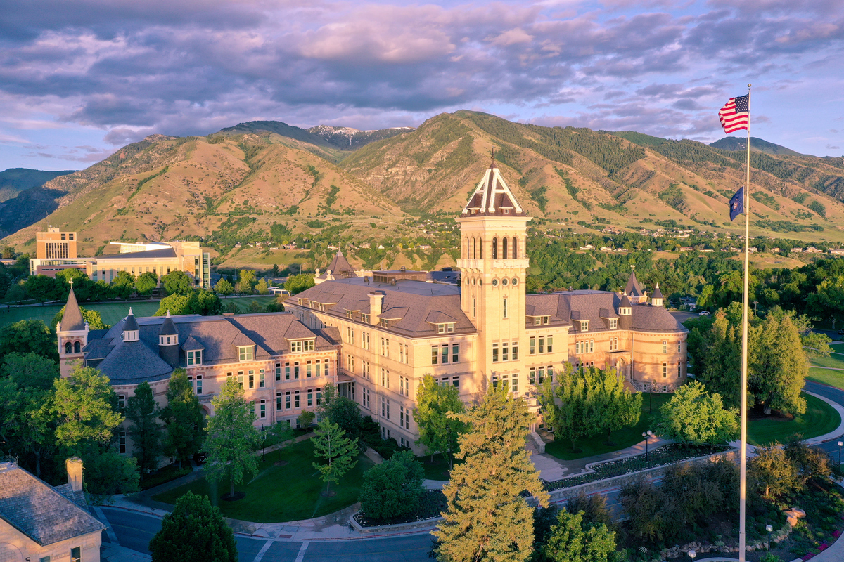 The beautiful Logan Utah cover photo collage