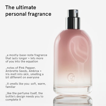 Glossier Perfumes, Ranked cover photo collage