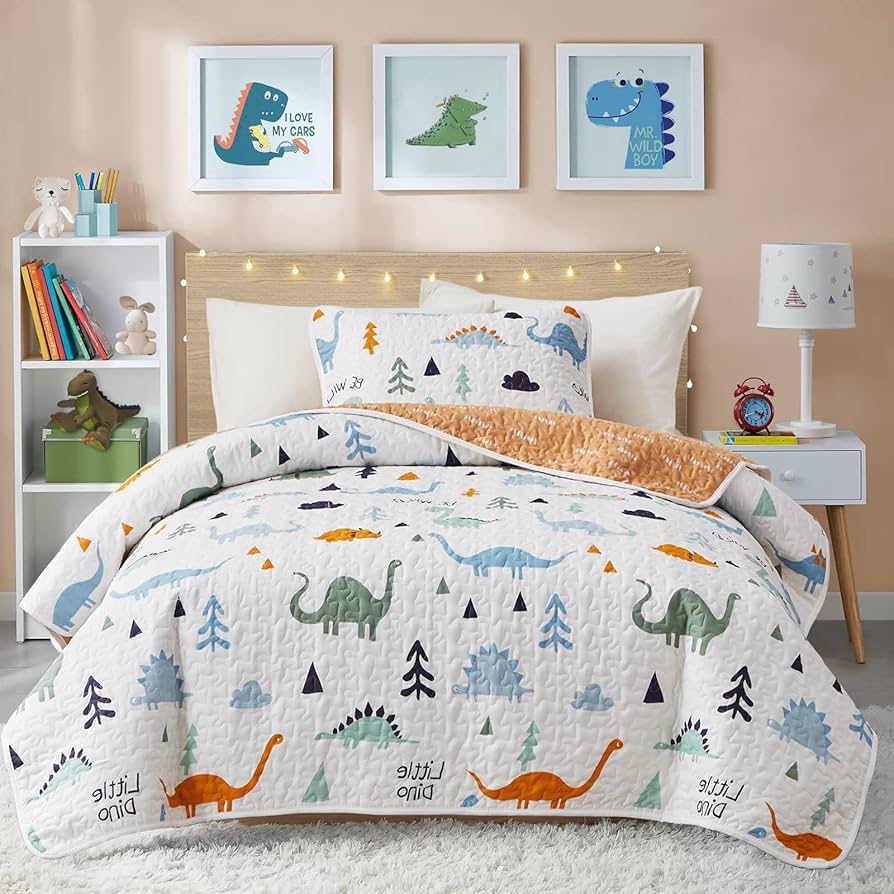 Dinosaur room for your favorite little dino lover! cover photo collage