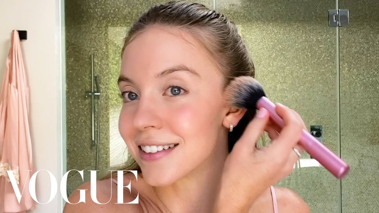 Sydney Sweeney’s Guide to Sensitive Skin Care and Soft Glam cover photo collage