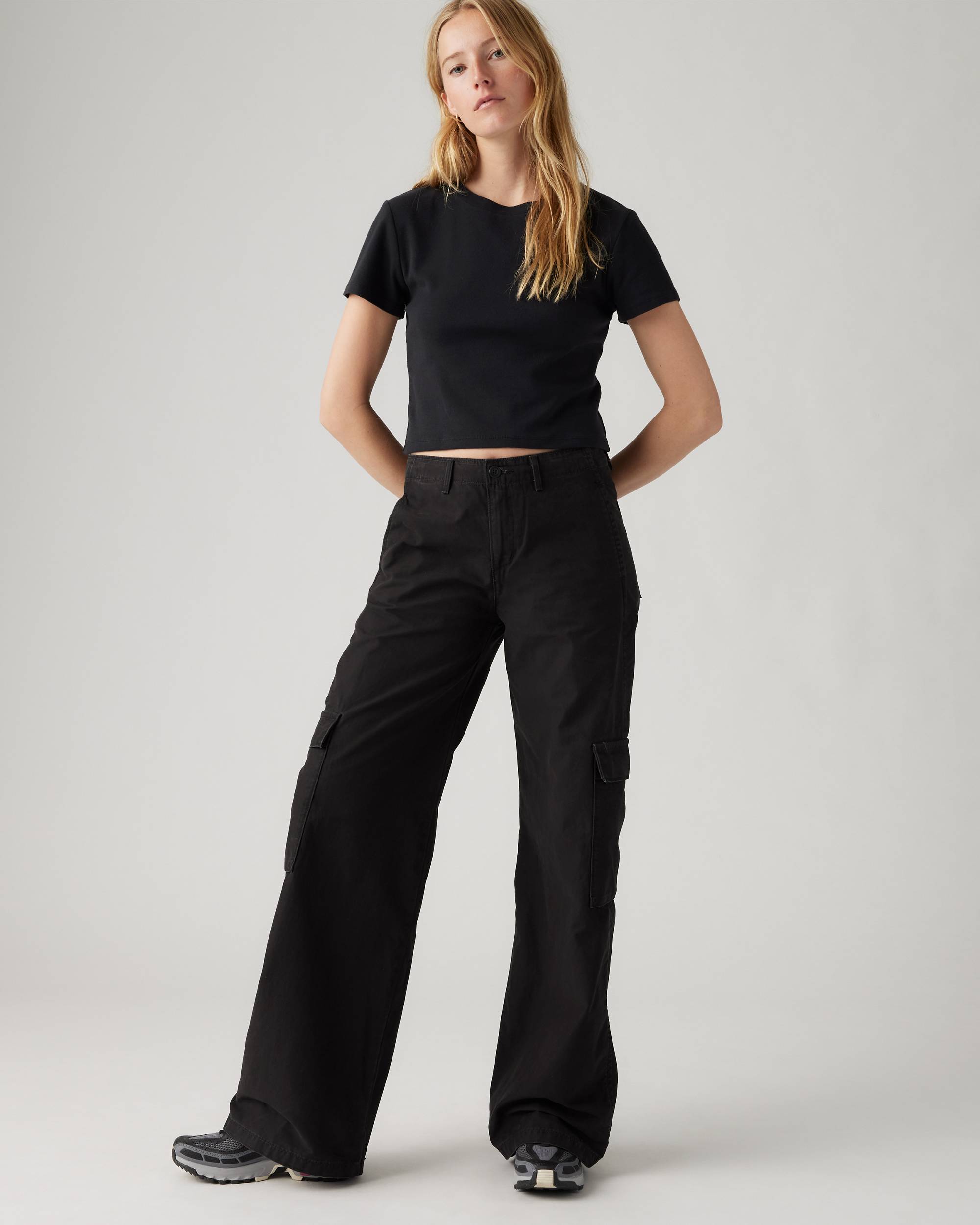 favorite pants as a 5’2” girlie 🖤 cover photo collage