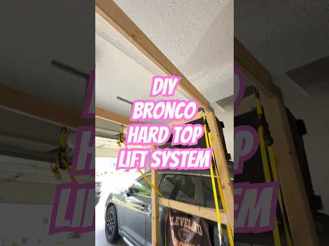 DIY Bronco Hard Top Removal System: Shopping List cover photo collage