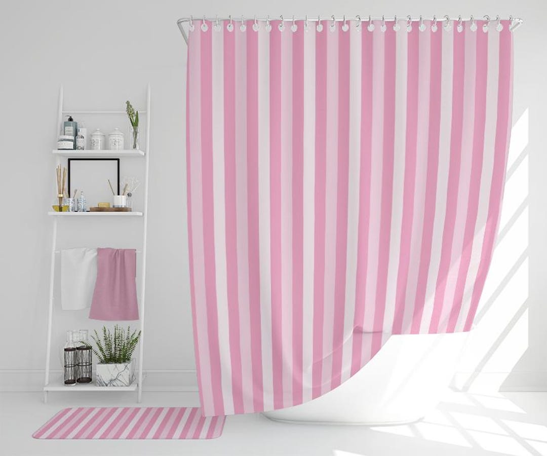 My favorite pink and fun bathroom decor! cover photo collage