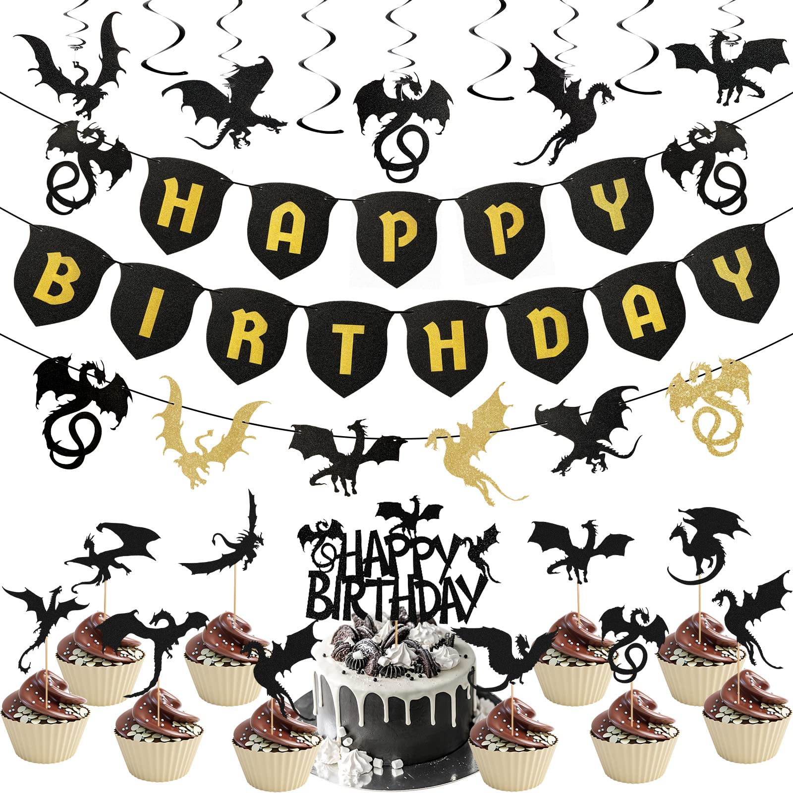 Unique Dragon Themed Halloween Party Ideas! cover photo collage