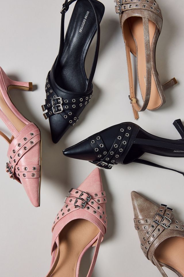 Chic kitten heels✨👠 cover photo collage