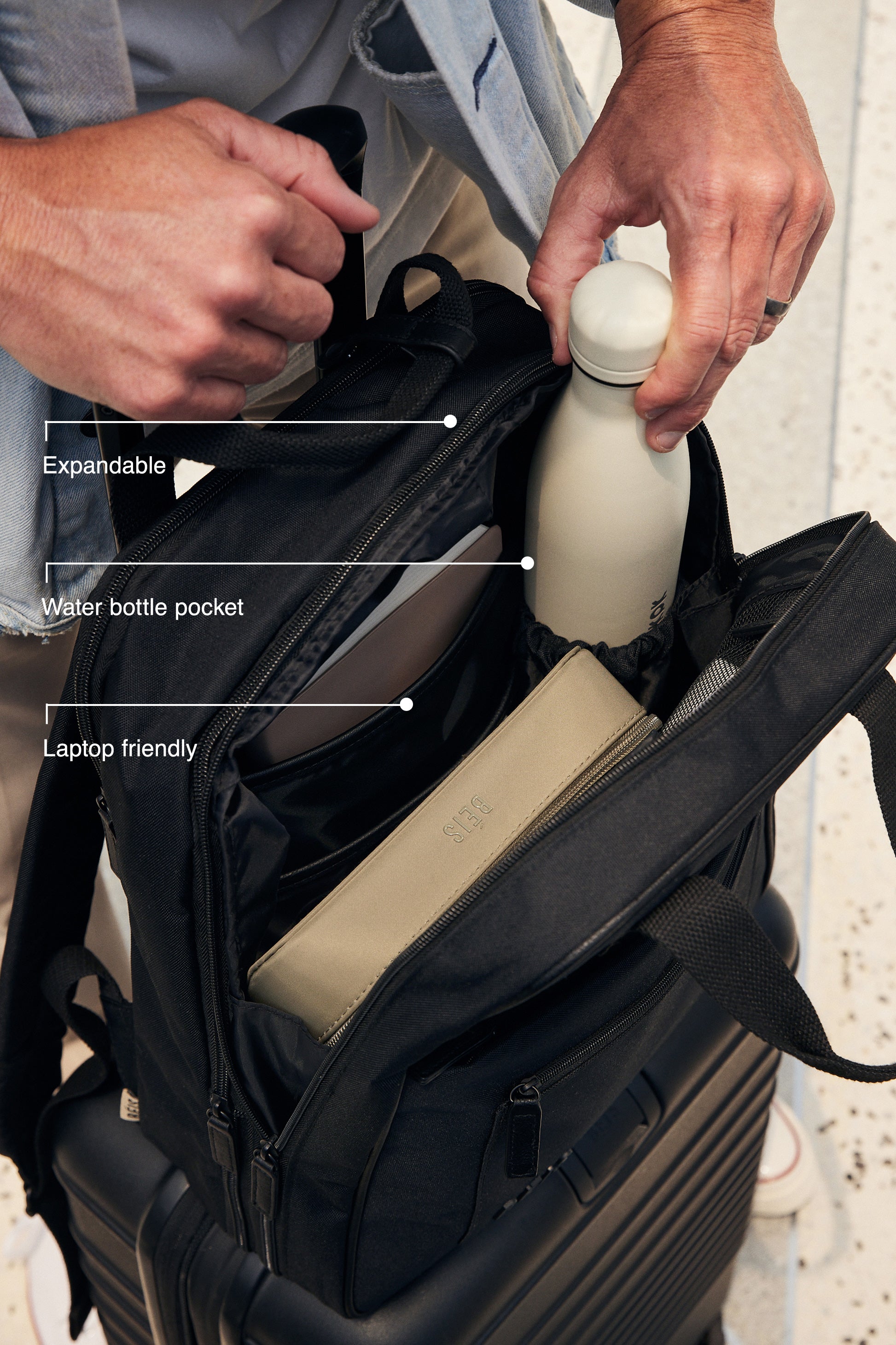 Travel essentials cover photo collage
