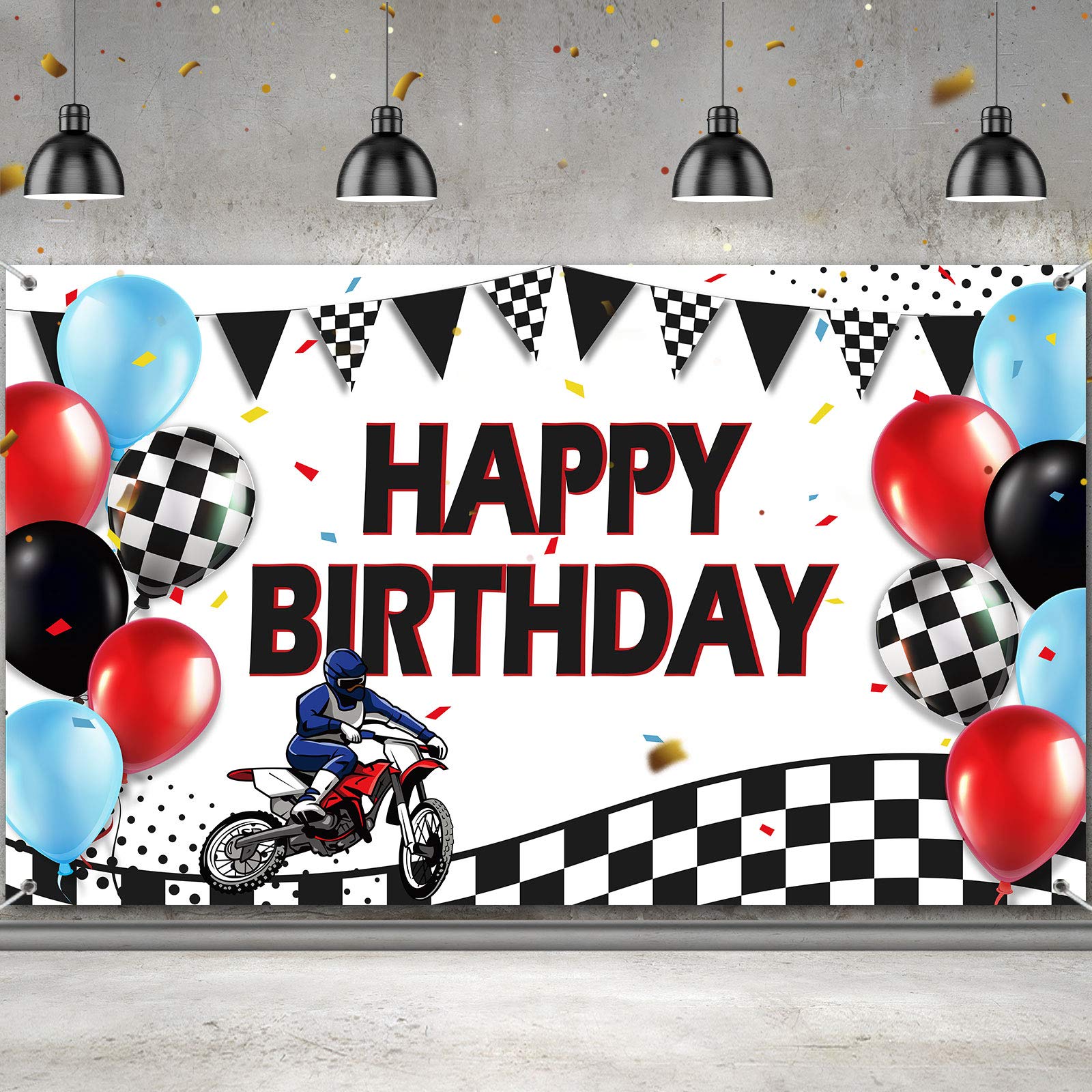 Can’t Catch Me!!  Motocross Birthday 🏍️ cover photo collage