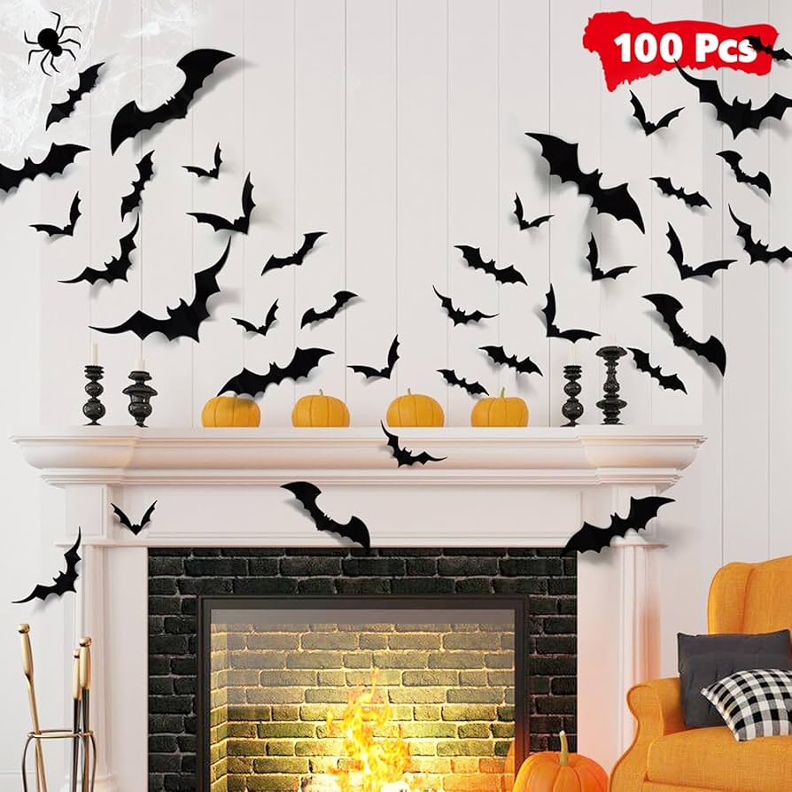 Help me decorate my house for halloween🎃 cover photo collage