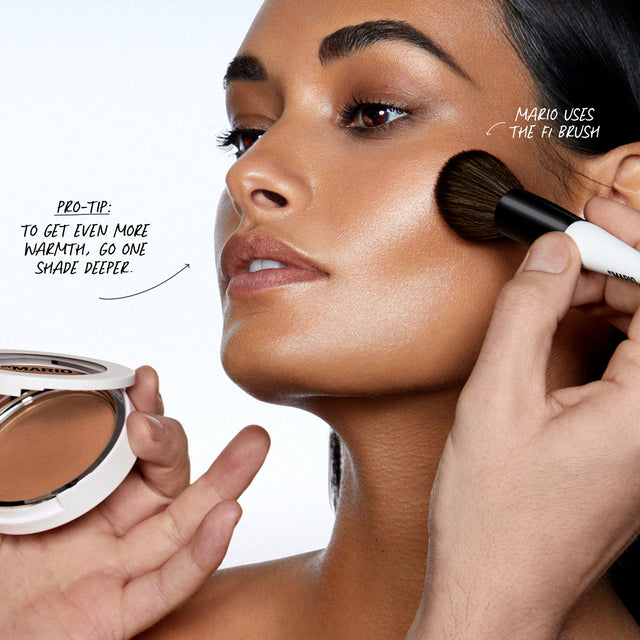 Makeup no makeup look cover photo collage
