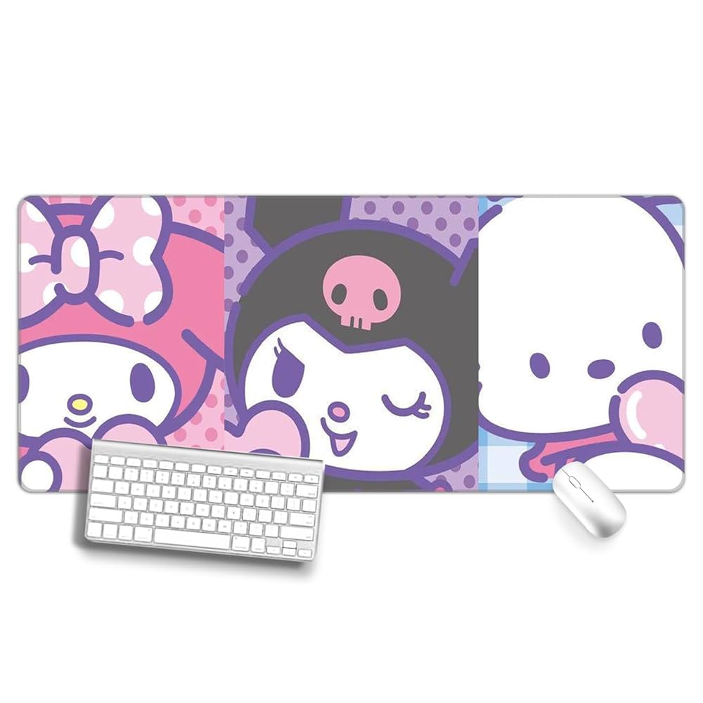 for the gaming girlies ✿ cute desk/pc setup recs cover photo collage