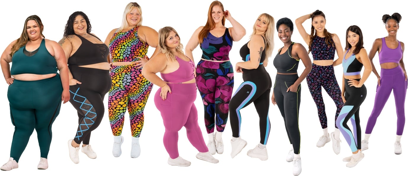 Womens Comfy Gym and Loungewear cover photo collage