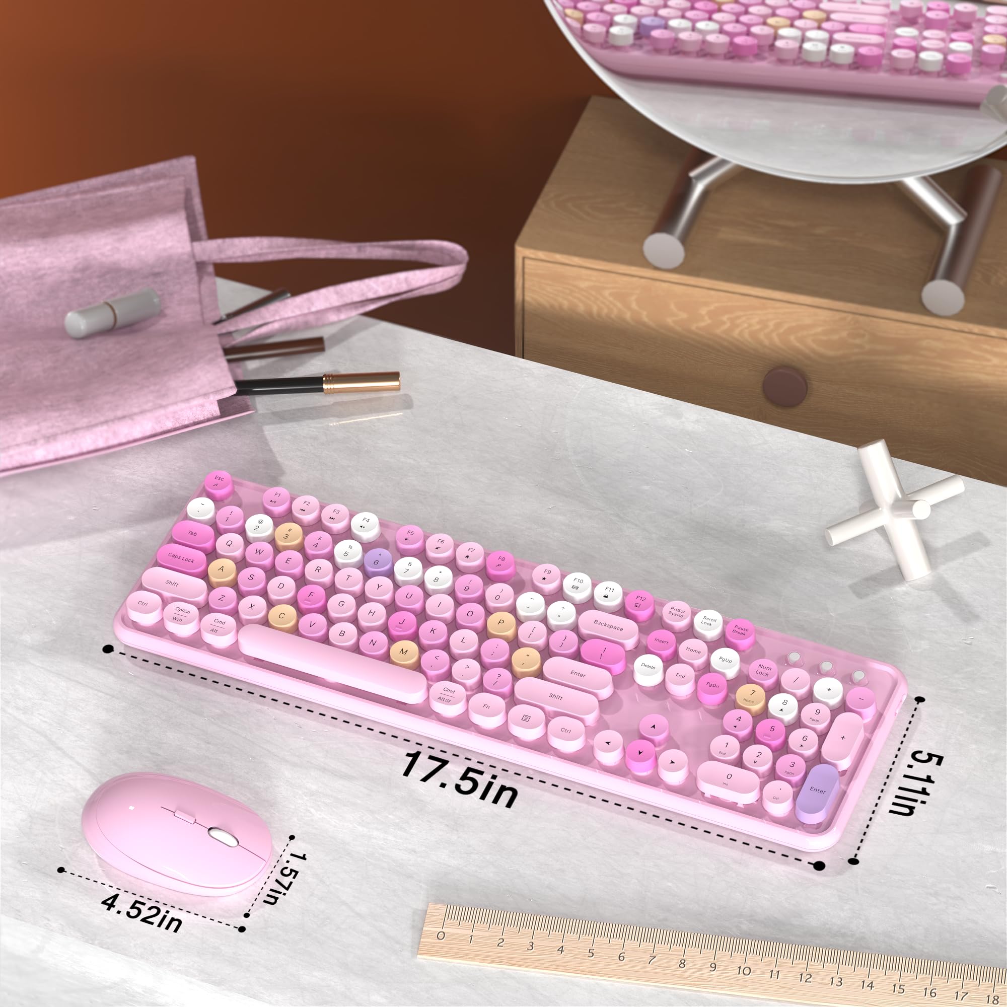 Pink Office Vibes cover photo collage