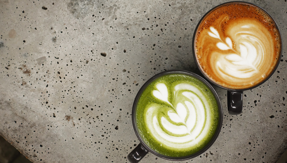 BEST cafes in between LA and OC 🍵✨ cover photo collage