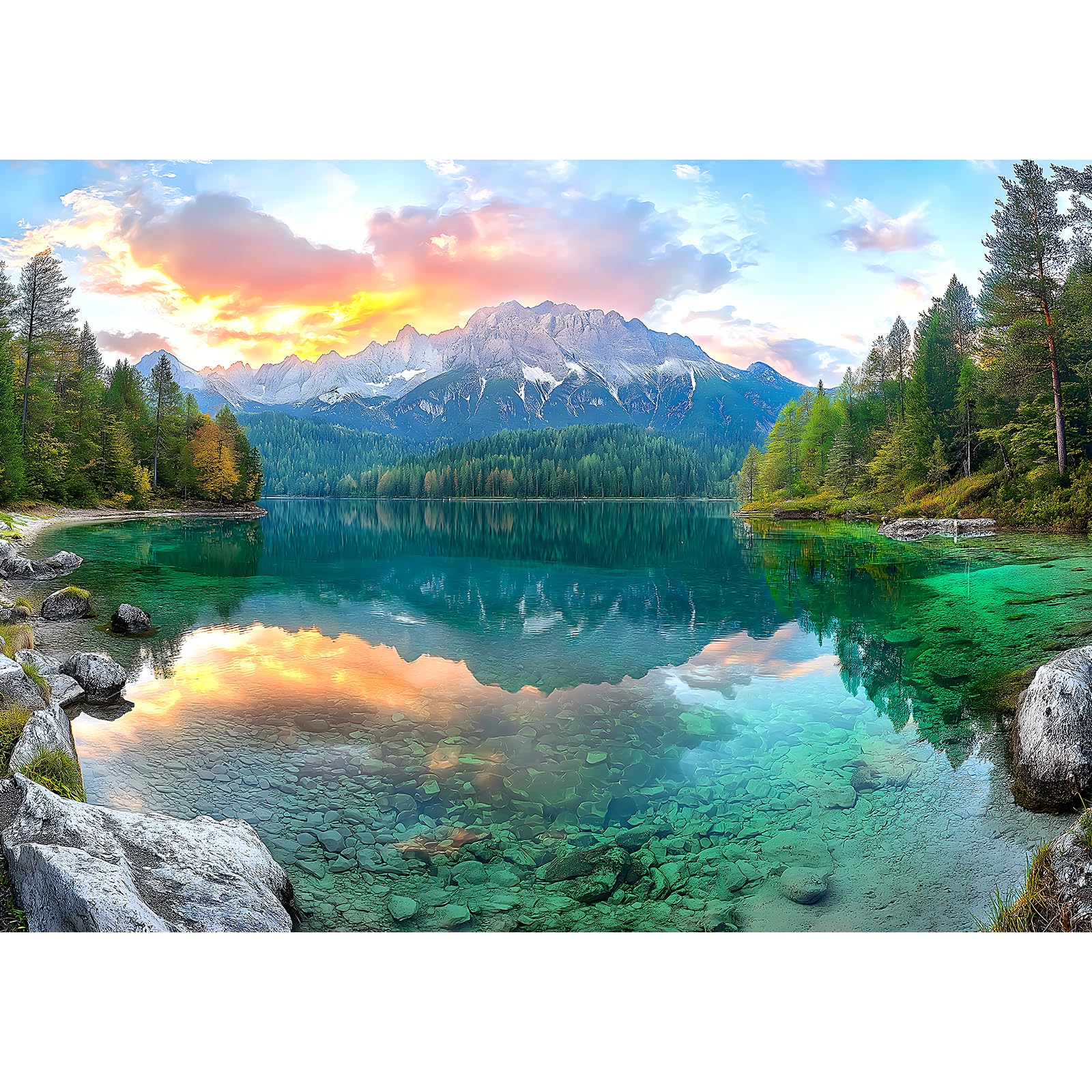 The Best 1000 Piece Puzzles on Amazon! cover photo collage