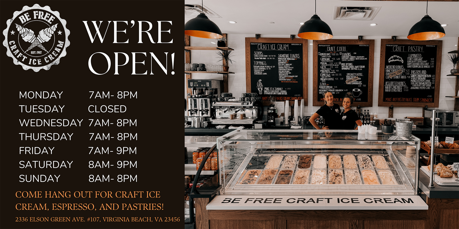 Virginia Beach hotspots! cover photo collage