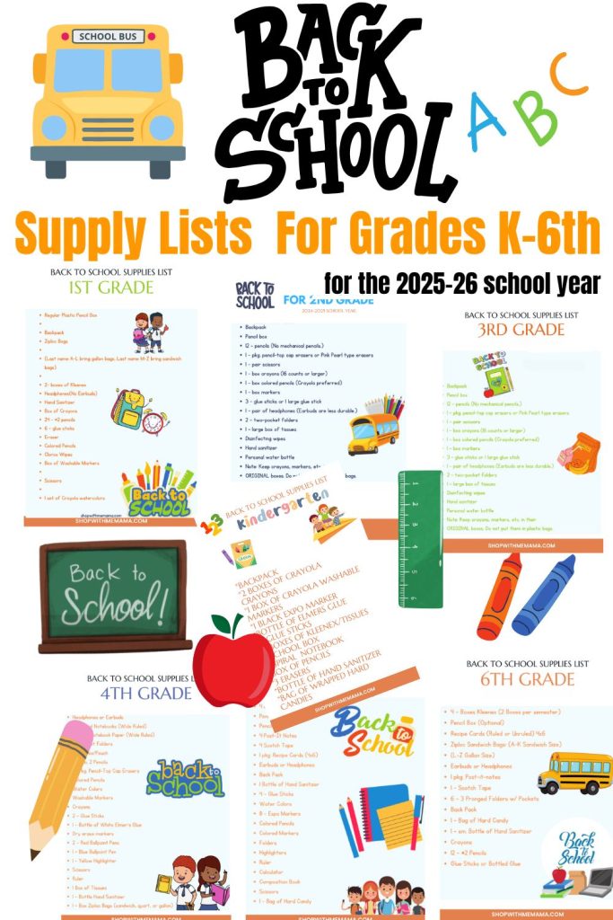33 Must-Have Back-to-School Essentials: From Kindergarten to College cover photo collage