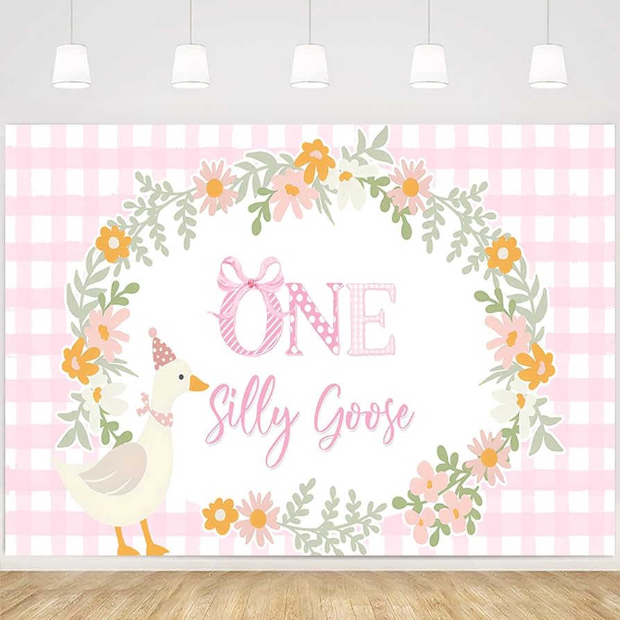 ONE Silly Goose Birthday Party 🪿 🎉 cover photo collage