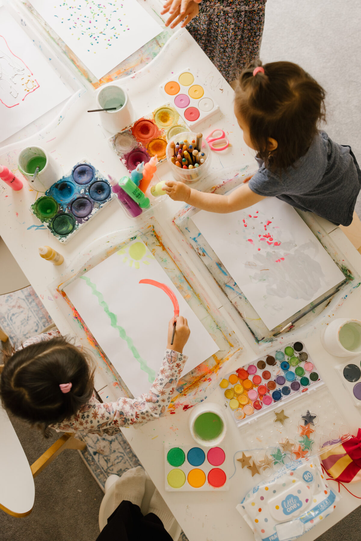 Kid friendly art essentials for hours of creativity. cover photo collage